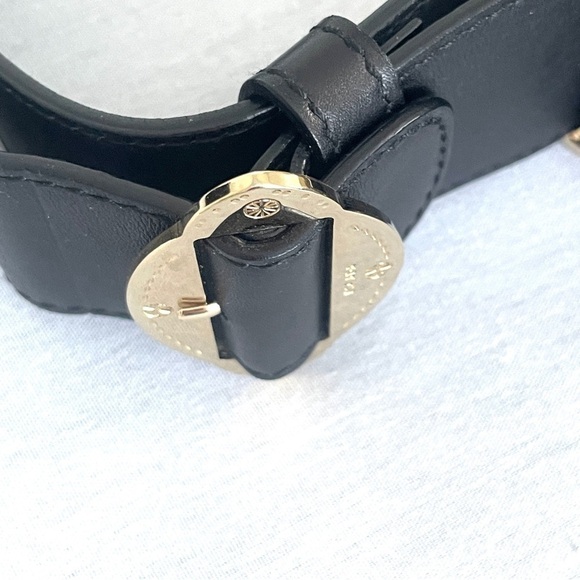 Escada Leather Shoulder Bag with Adjustable Strap Gold Hardware - Picture 8 of 9